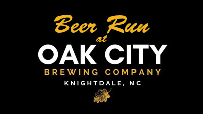 beer run at oak city brewing company