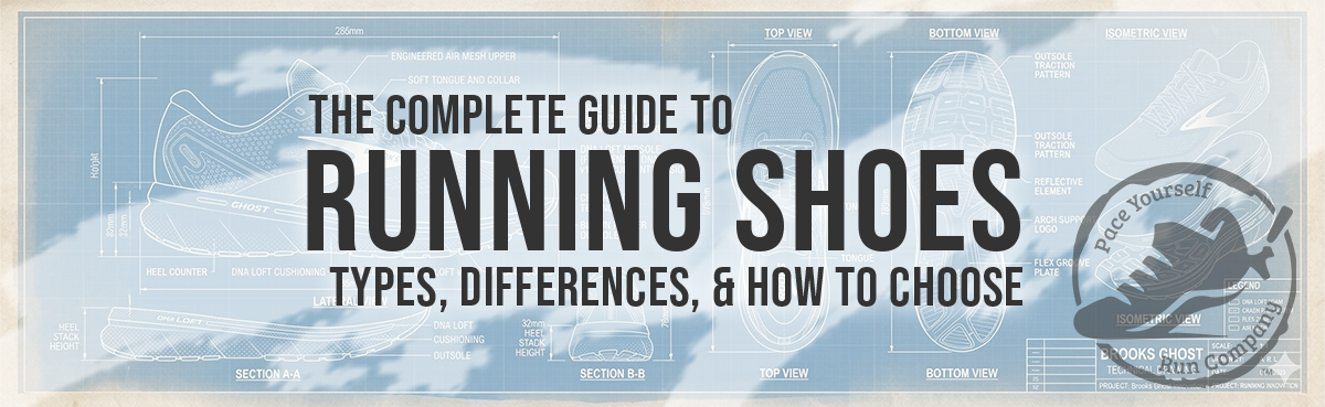 running shoes guide types differences how to choose
